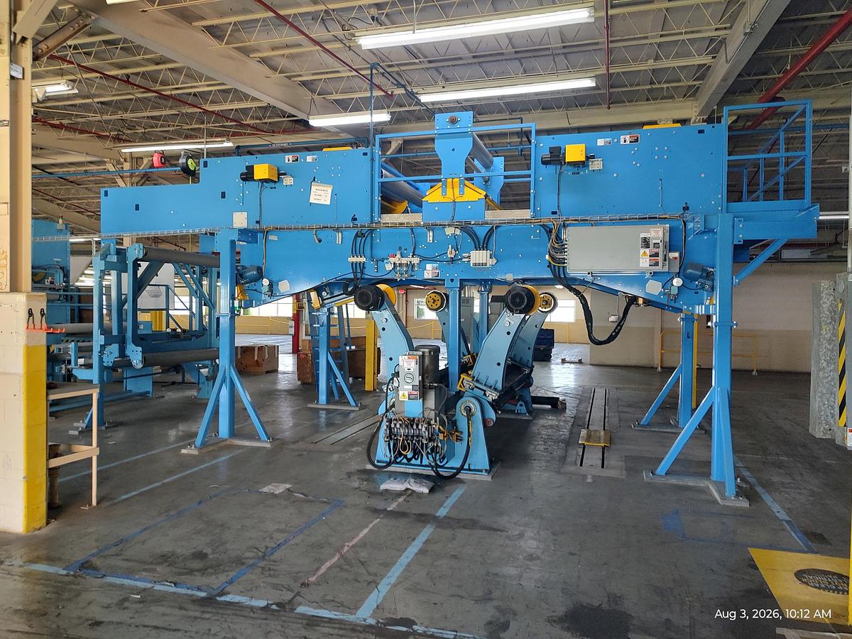 Used 73" WIDE MARQUIP DUAL POSITION UNWIND & 2021 D2 SPLICER