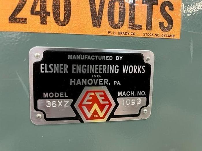Used 36" ELSNER TYPE 36XZ AUTOMATIC REWINDER Pending JE 9/16/2025