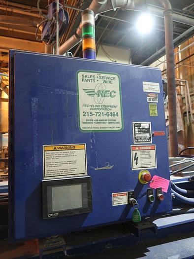 Used 75 HP AMERICAN BALER 9" CYLINDER AUTO TIE HORIZONTAL BALER MODEL 5029H975 PENDING