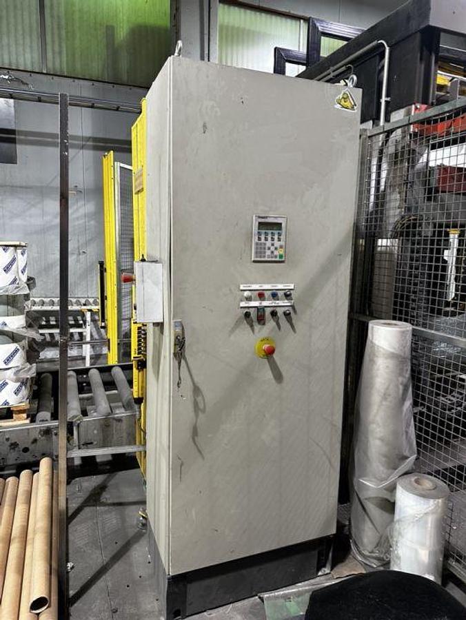 Used SIGNODE (HALOILA) OCTOPUS 1600 BTS PALLET WRAPPING LINE