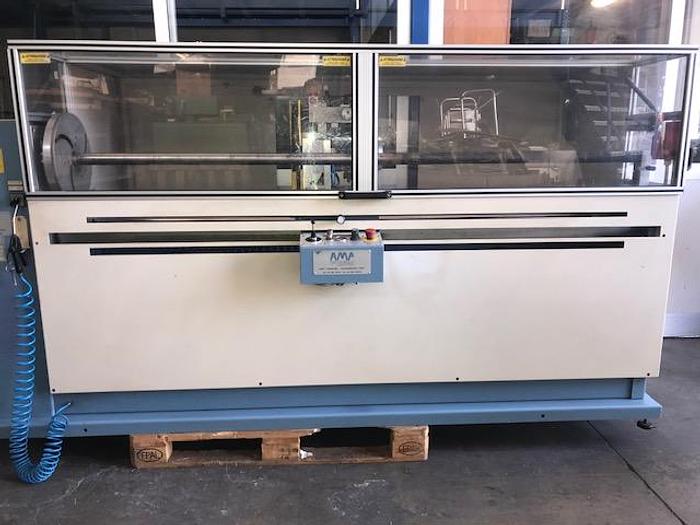 Used AMA-PISANI T-400 BALONEY CUTTER 85" WIDTH 12" DIAMTER ROLL