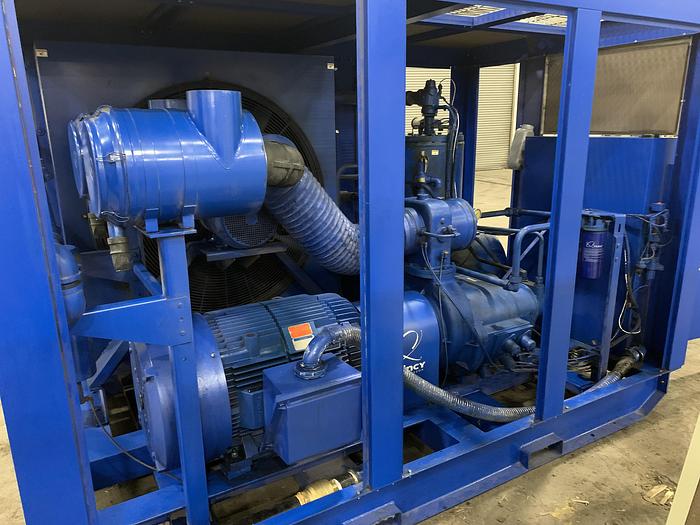 Used QUINCY MODEL QSI-1000 200 HP AIR COMPRESSOR MANUFACTURED 2017