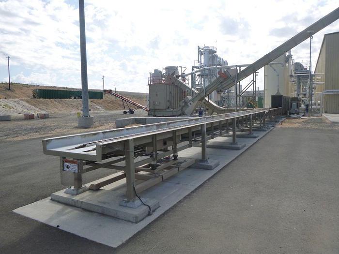 Used WARREN & BAERG MFG GRINDING AND METERING SYSTEM FOR STRAW RECYCLING