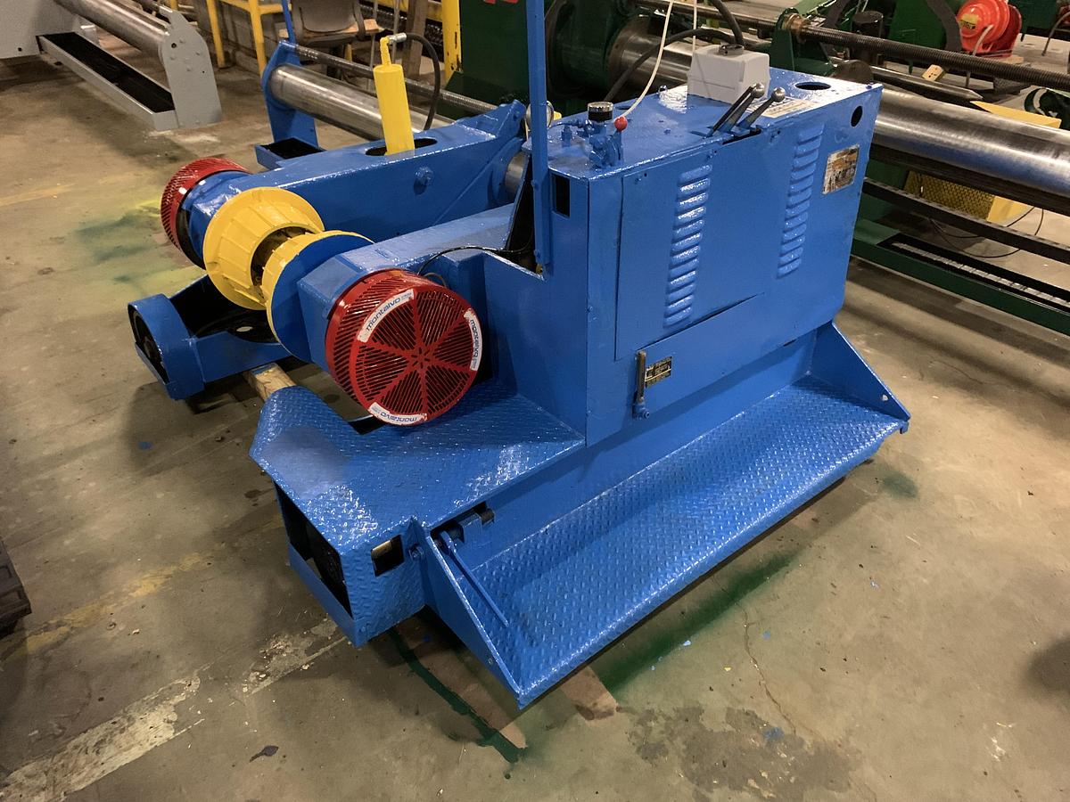 Used 60" MARTIN SHAFTLESS FLOOR PICK UP UNWIND STAND WITH MONTALVO BRAKES 60" DIAMETER (TWO AVAILABLE)