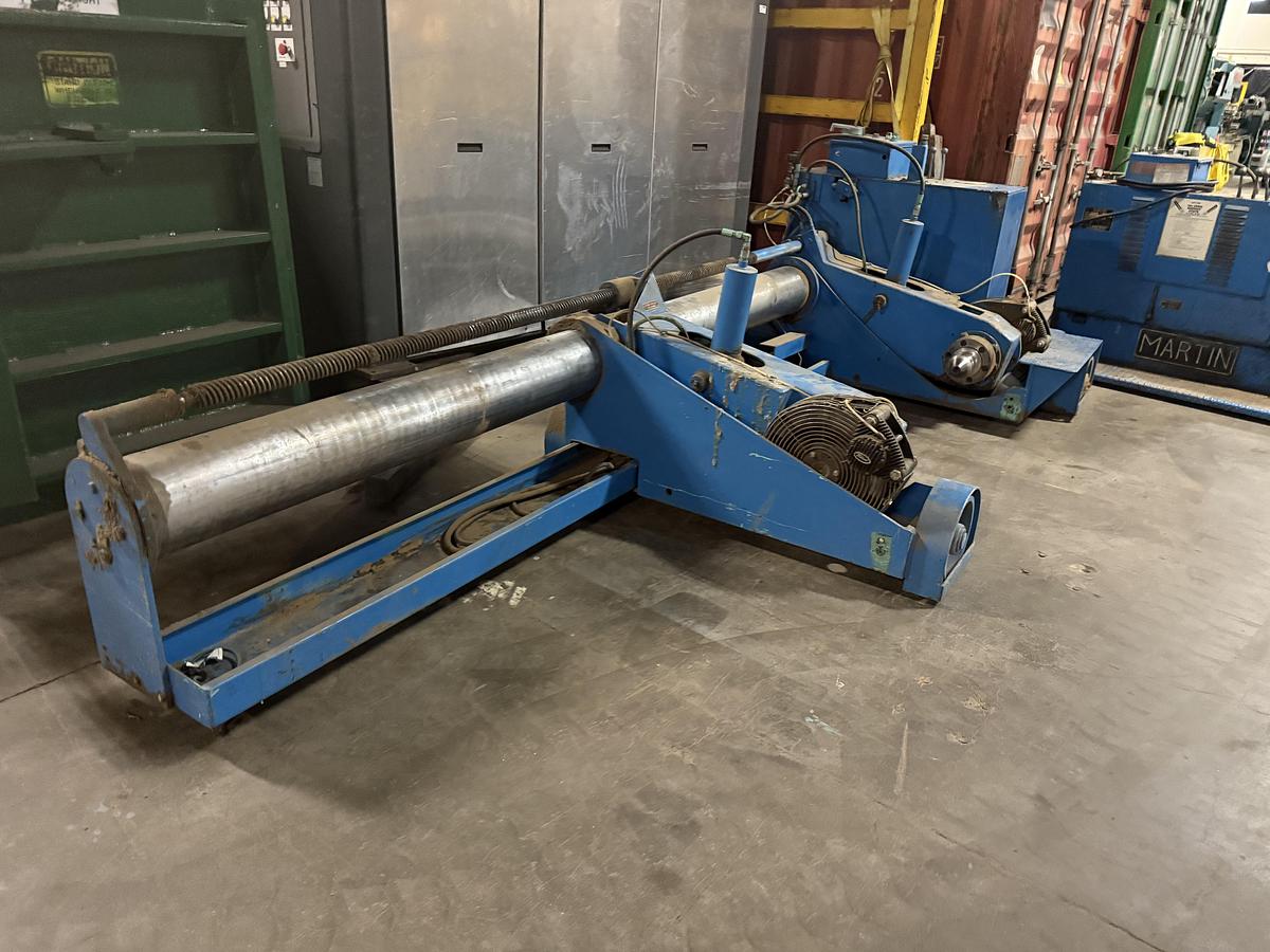 Used MARTIN SHAFTLESS FLOOR PICK UP UNWIND STAND 60" DIAMETER