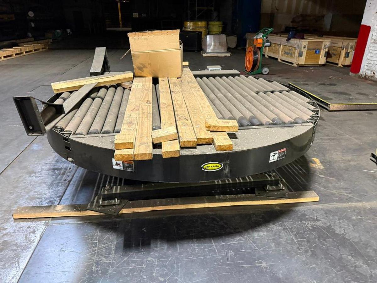 Used HYTROL MODEL 26CRPT POWERED TURNTABLE