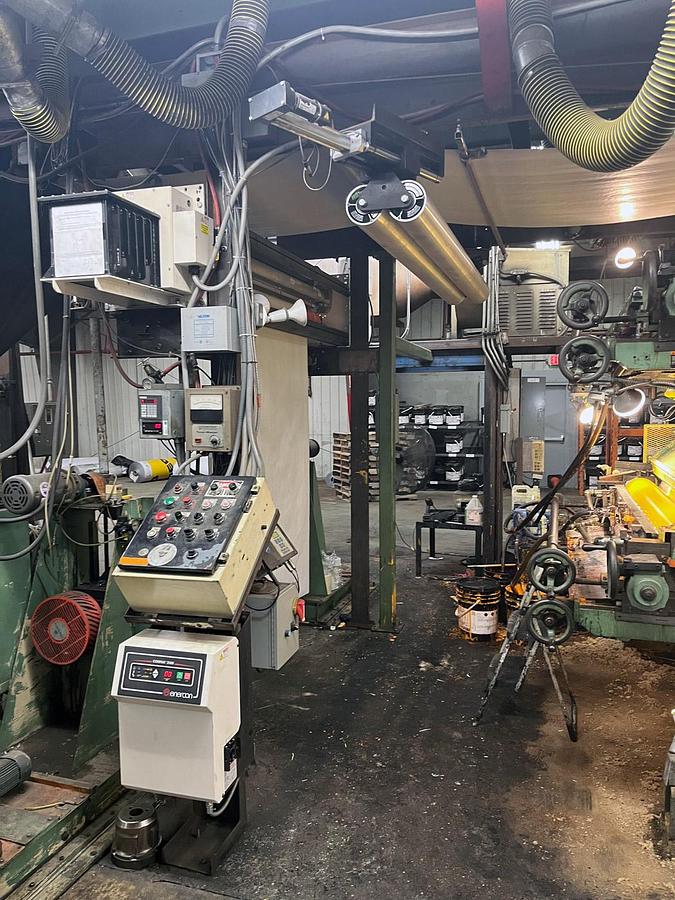 Used 65" WIDE WOLVERINE 4 COLOR STACK PRESS 