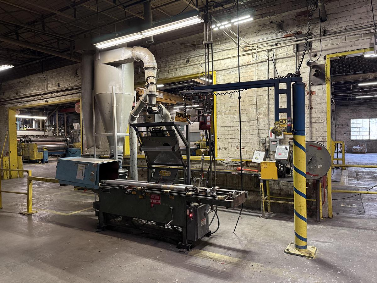 Used SONOCO CORE SAW CUTTER MODEL 91-84 WITH DUST COLLECTION SYSTEM
