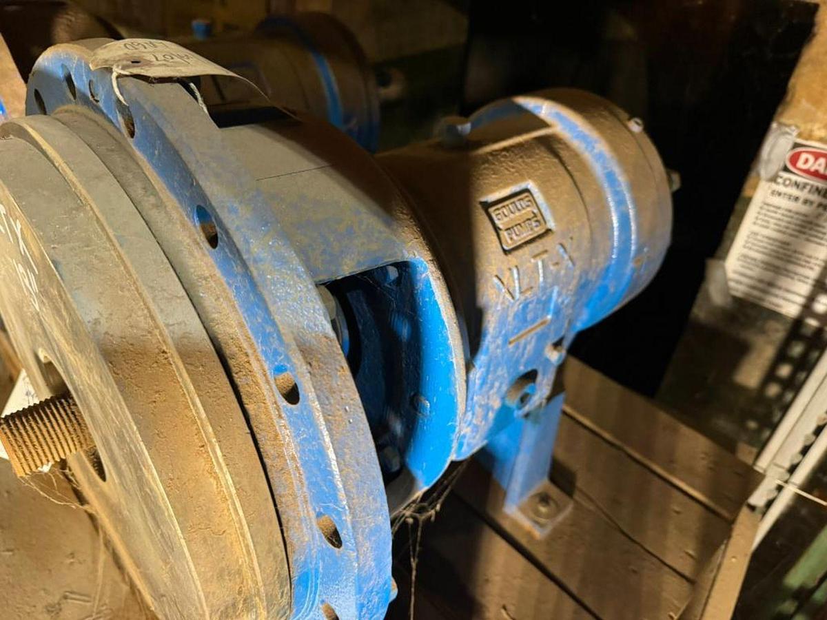 Used GOULDS 3196 XLTX POWER END PULLOUT PUMP PART 13" 316 STAINLESS STEEL