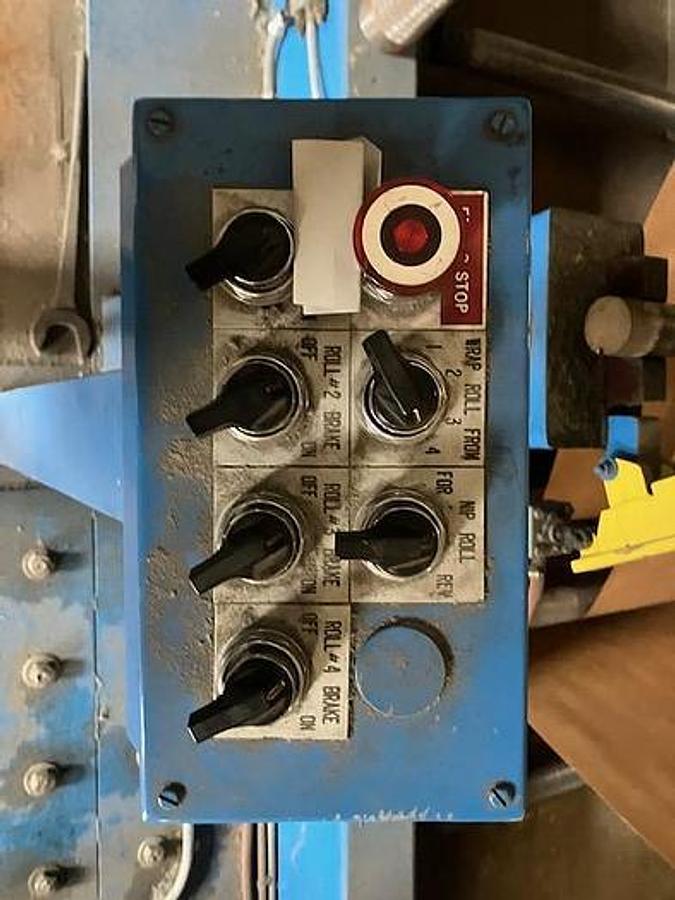 Used 65" WIDE ROLL WRAPPER KRAFT PAPER