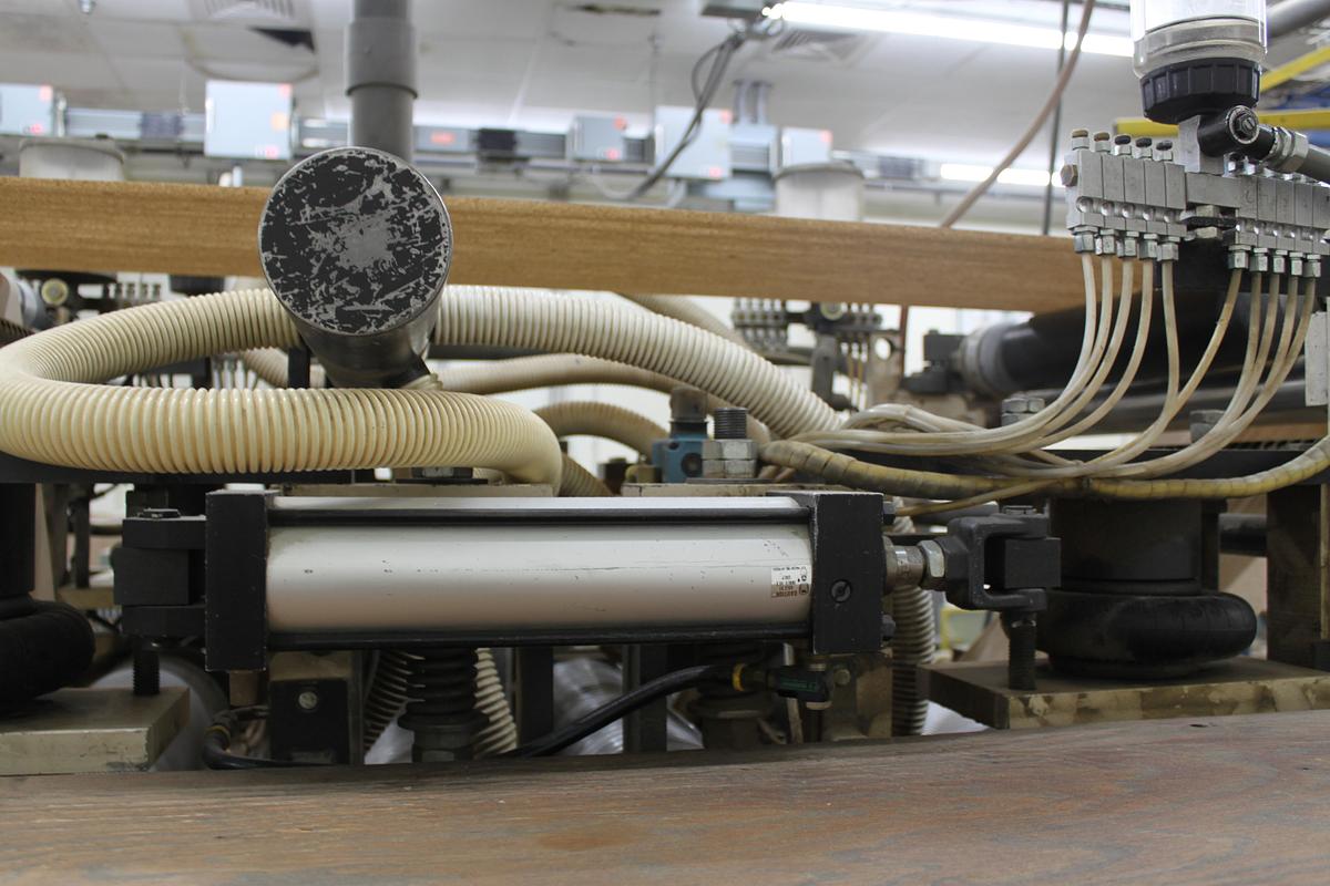 Used 37" WIDE GREENBAY ENGINEERING SINGLE FOLD DISPENCER TOWEL WITH BRETTING BANDER