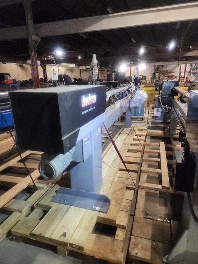 Used APPLETON MODEL A301 3" DIA. X 128" LONG CORE CUTTER