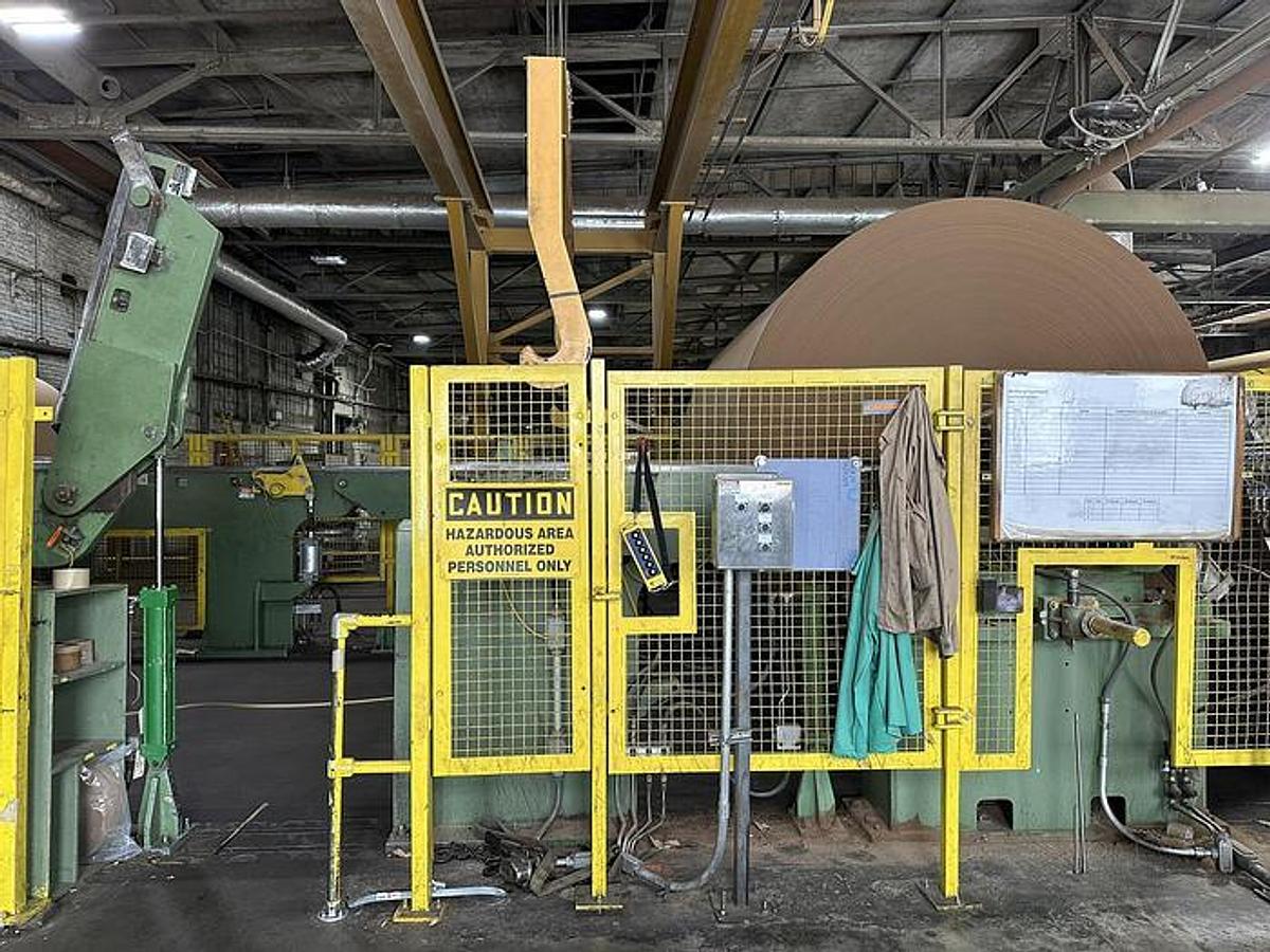 Used 110" (2.794mm) VOITH FOURDRINIER PAPER MACHINE MANUFACTURED 2002