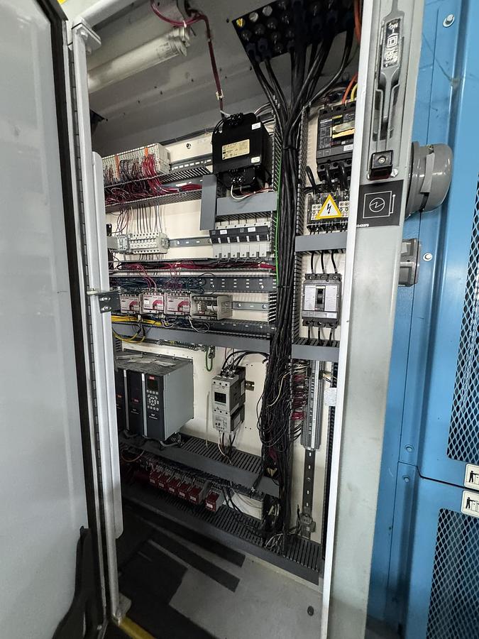 Used 73" WIDE BW PAPERSYSTEMS / MARQUIP DUAL ROTARY SHEETER WITH D2 SPLICER