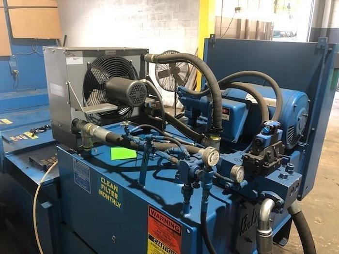 Used BALEMASTER EO-650 25HP HORIZONTAL BALER WITH AUTO TIE