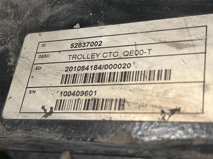 Used KONECRANES 25 TON CAPACITY ELECTRIC HOIST WITH TROLLEY 575V 60HZ BUILT 2019