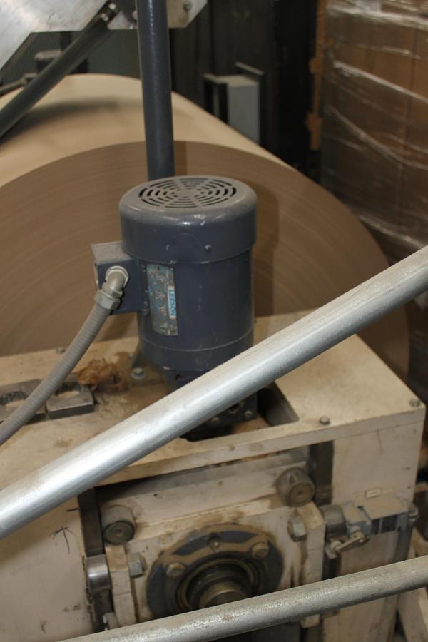 Used 37" WIDE GREENBAY ENGINEERING SINGLE FOLD DISPENCER TOWEL WITH BRETTING BANDER