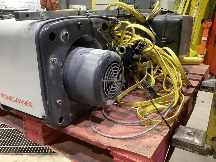 Used 2007 3 TON KONECRANES ELECTRIC HOIST