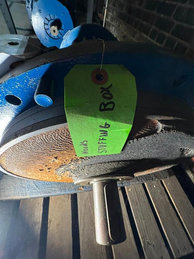 Used POWER END PULLOUT PUMP PART 316 STAINLESS STEEL