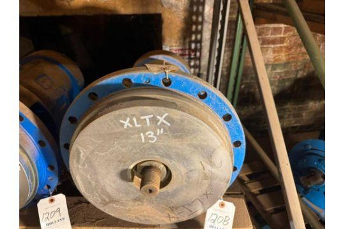 Used GOULDS 3196 XLTX POWER END PULLOUT PUMP PART 13" 316 STAINLESS STEEL