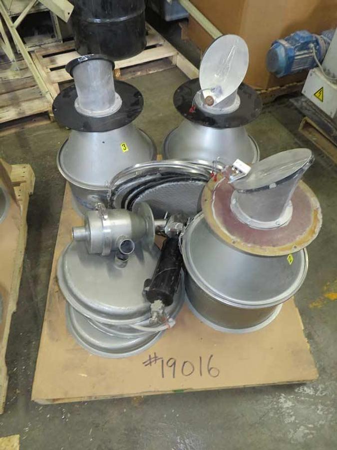 Used NOVATEC / MAGUIRE WSB-950T 5 COMPONENT HOPPER GRAVIMETRIC BLENDER