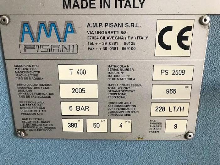 Used 2005 AMA-PISANI T-400 BALONEY CUTTER 85" WIDTH 12" DIAMETER