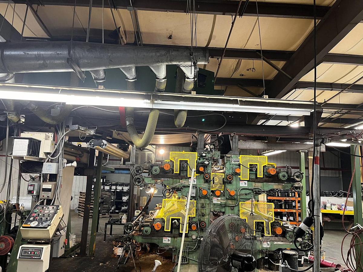 Used 65" WIDE WOLVERINE 4 COLOR STACK PRESS 