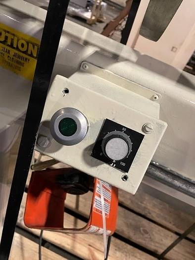 Used 120" AHS INC. MODEL SHARK CORE CUTTER 10", 12", 16" MANDRELS