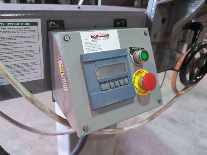 Used 90" WIDE APPLETON S-210 CORE CUTTER 2HP