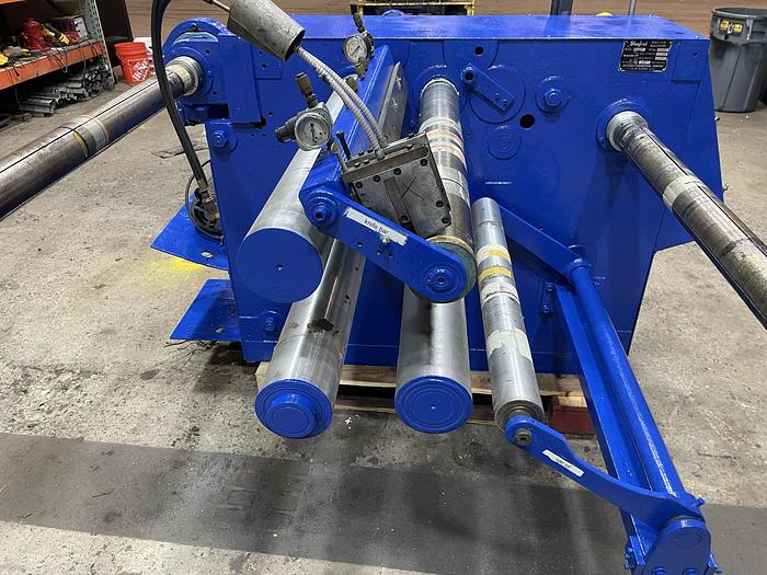 Used 30" WIDE STANFORD MODEL 142-30 DOCTOR MACHINE WITH SCORE SLITTING