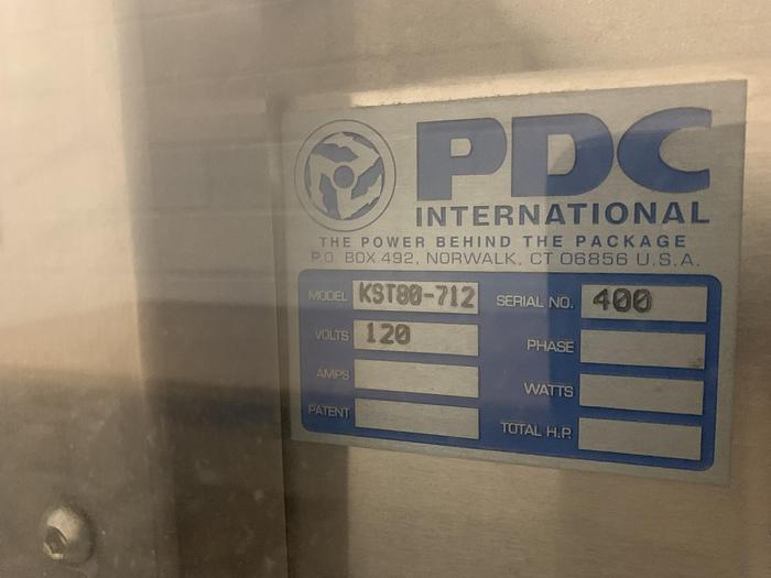 Used Hand Applied PDC Steam Tunnel DUAL ZONE STEAM TUNNEL WITH 16’ X 6’ X 6” LOOP CONVEYOR