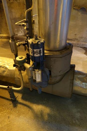 Used DEZURIK PNEUMATIC ACTUATED S/S VALVES