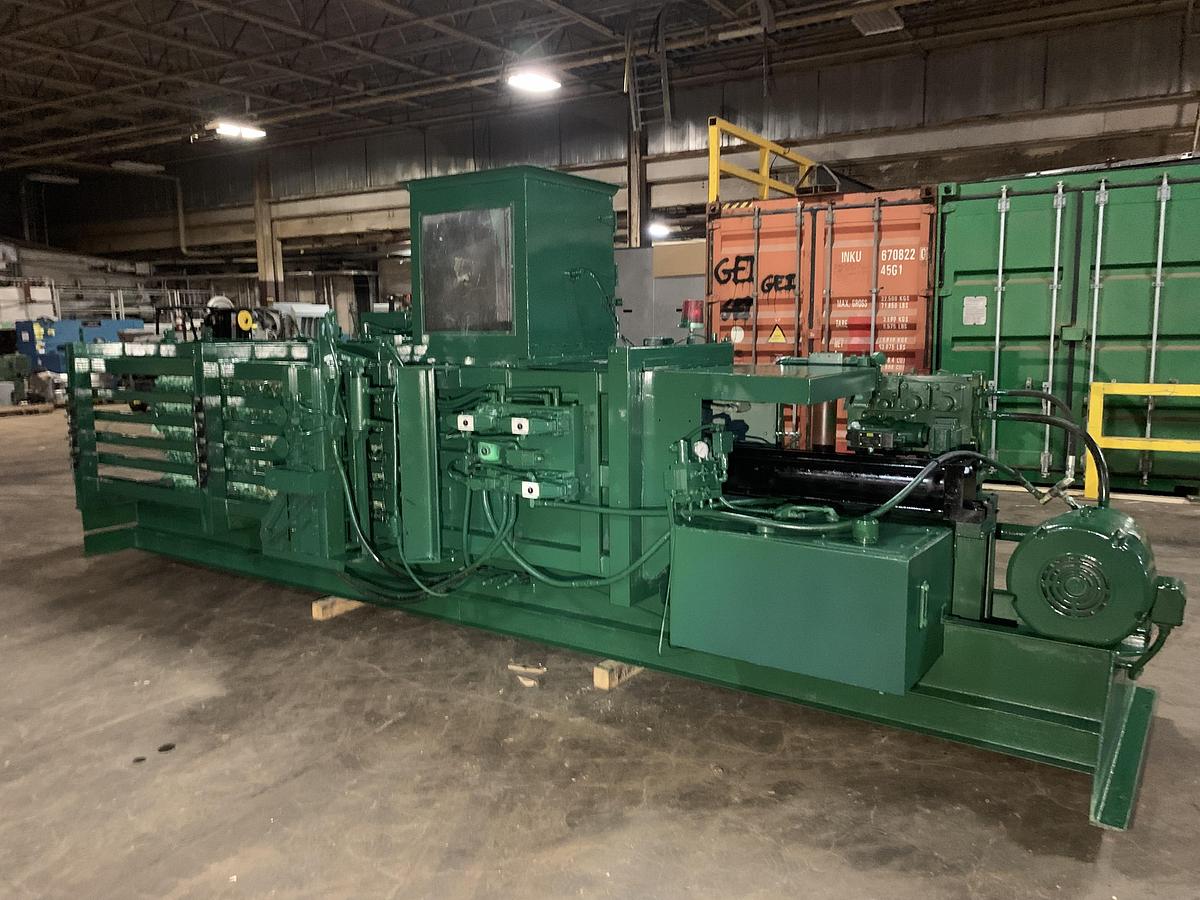 Used MAREN MODEL 203 HORIZONTAL AUTO TIE BALER 25 HP 