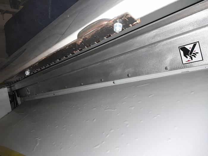 Used 84" CONTECH MODEL CS-84 SINGLE KNIFE SHEETER WITH TIDLAND SHEAR SLITTING