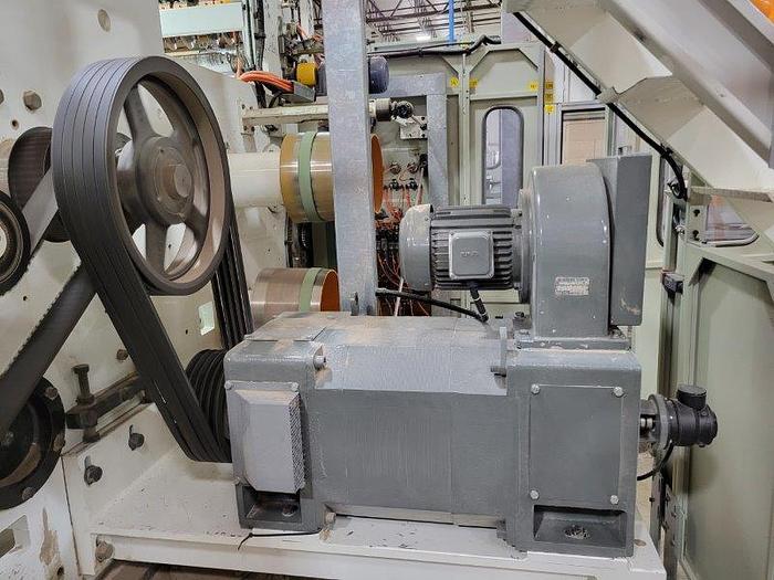 Used 112" CHAN LI (TAIWAN) JRT SLITTER REWINDER