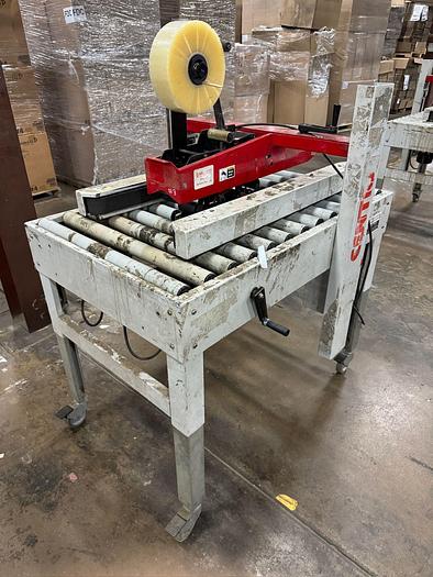 Used CENTRAL CP-322U CASE TAPER CARTON SEALER SYSTEM