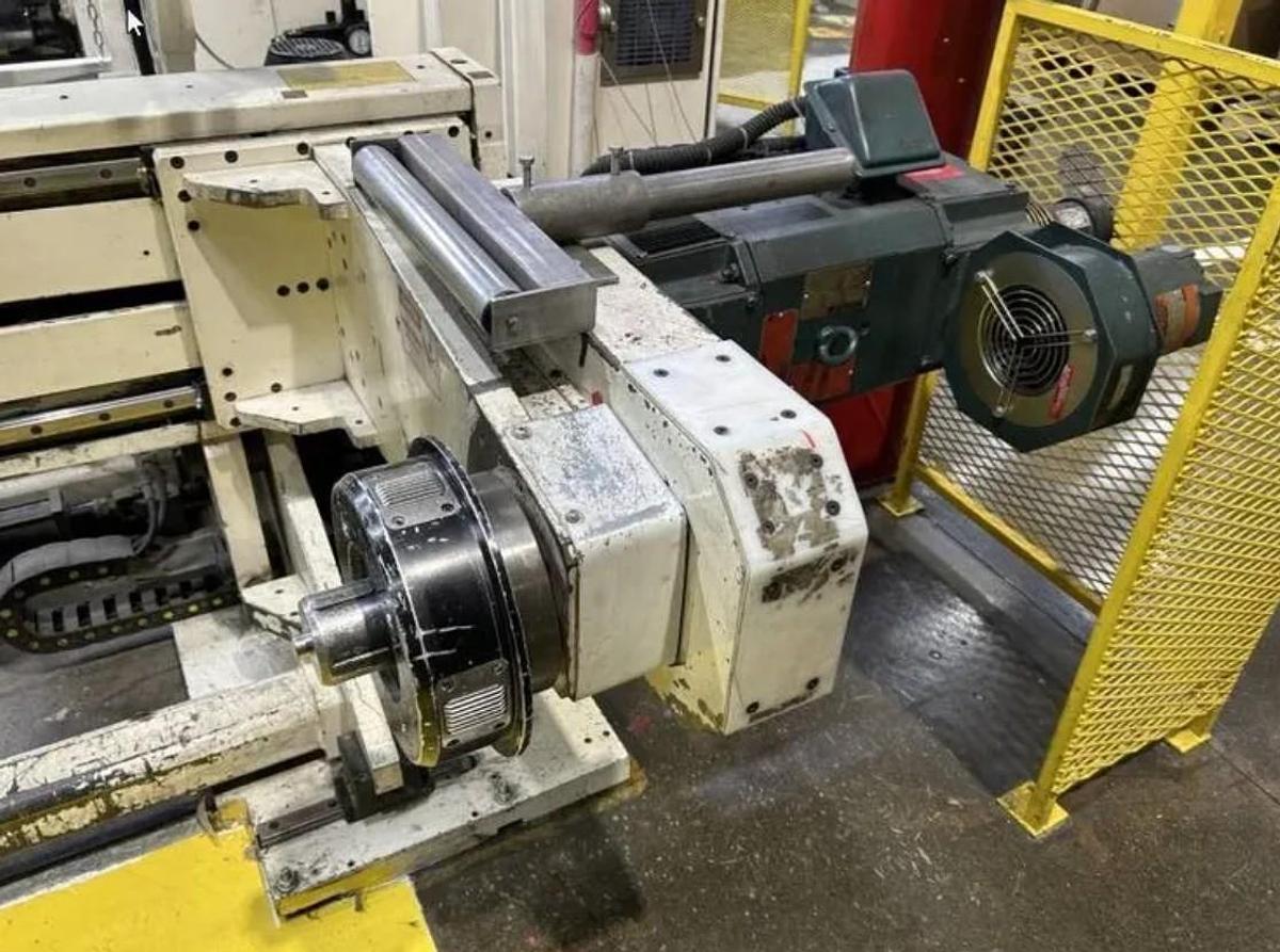 Used 110" WIDE DEACRO DA653D / 162C SIMPLEX REWINDER 