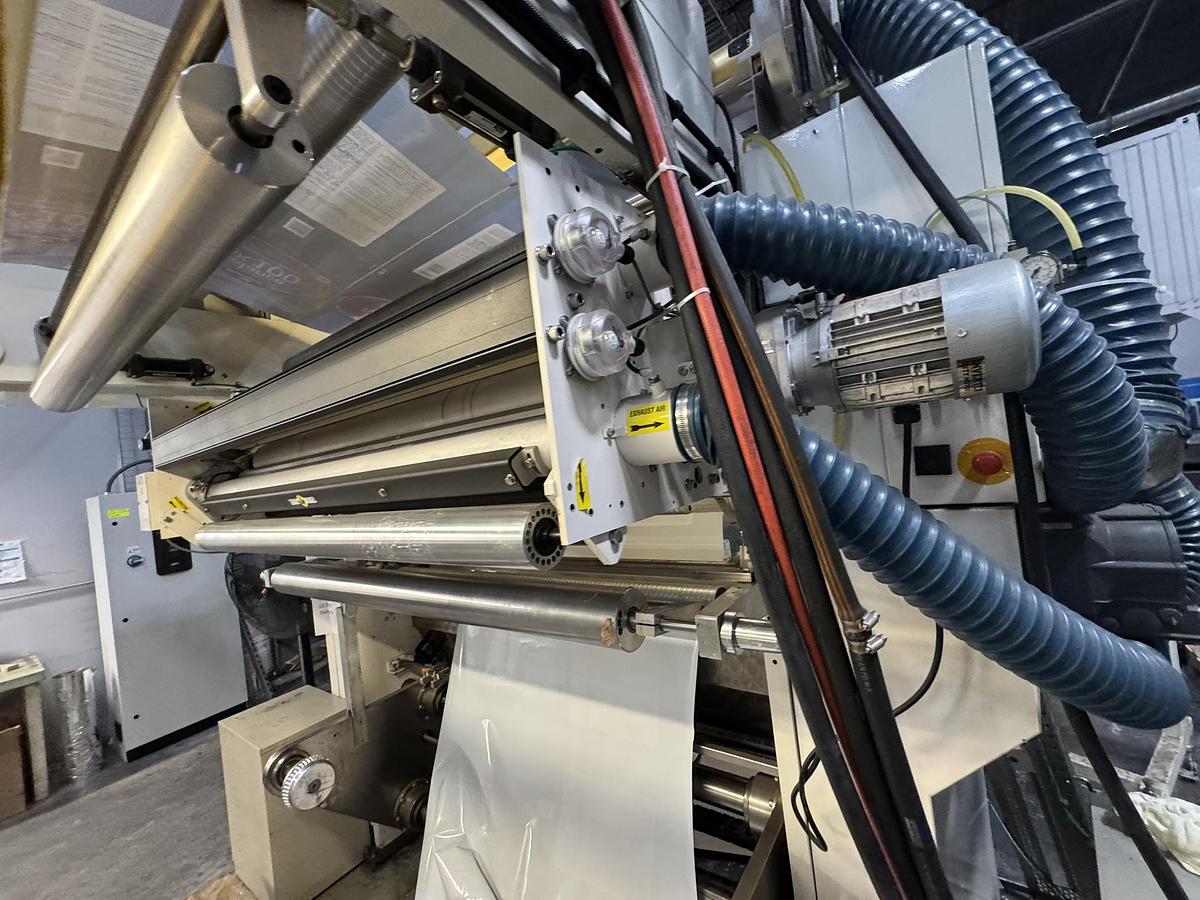 Used 59" WIDE NORDMECCANICA SUPER SIMPLEX 1500 SOLVENTLESS LAMINATOR - MFG 2012