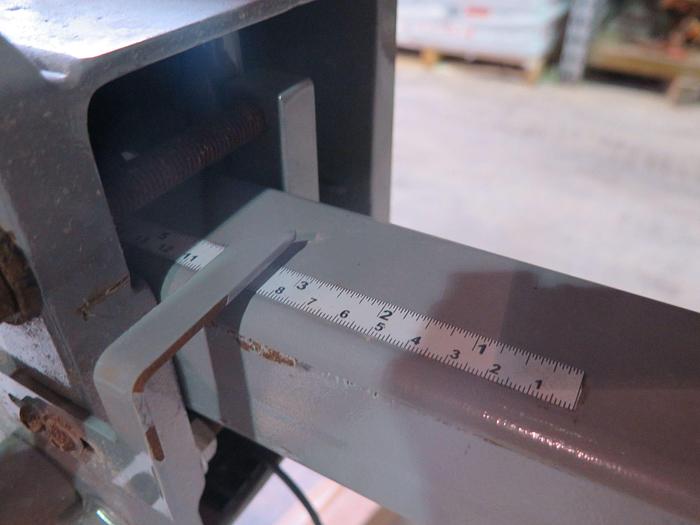 Used 90" WIDE APPLETON S-210 CORE CUTTER 2HP