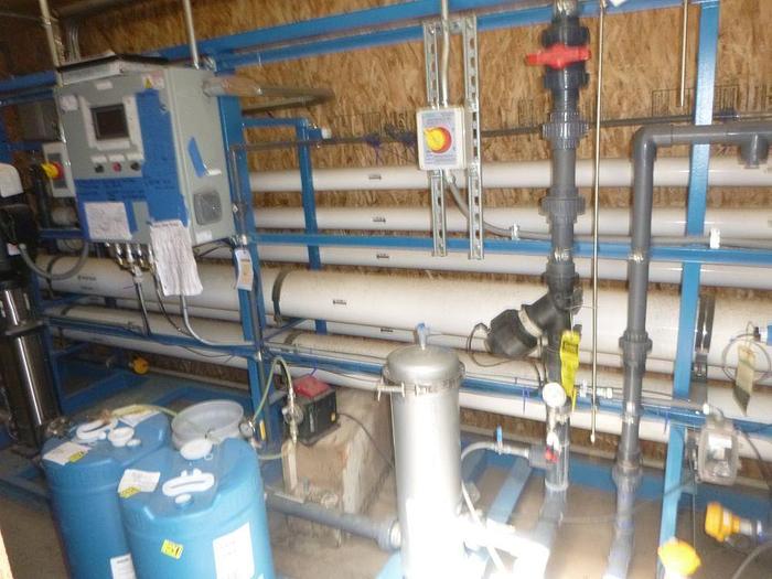 Used COLUMBIA WATER TECHNOLOGY MRO-43K DUAL PASS REVERSE OSMOSIS SYSTEM