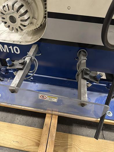 Used 10" WIDE ACCRAPLY STANFORD MODEL DM10 DOCTOR MACHINE MFG 2011