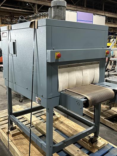 Used SHANKLIN  MODEL T - 7F SHRINK TUNNEL W/ TEFLON MESH BELT - PENDING LS