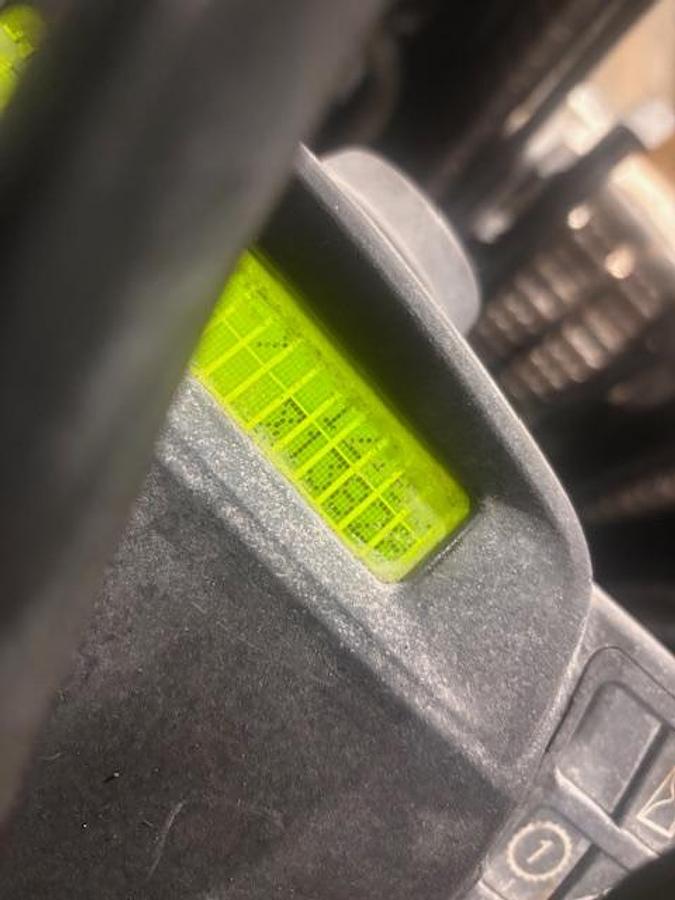 Used 15,500 LB. YALE MDL GLC155 LH94"/RH150" WITH 84" CASCADE ROLL CLAMP