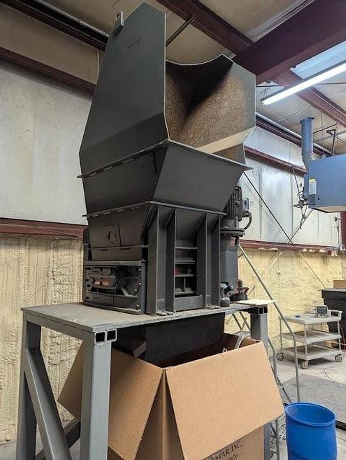 Used SATRIND DUAL SHAFT SHREDDER 20 HP MODEL F615