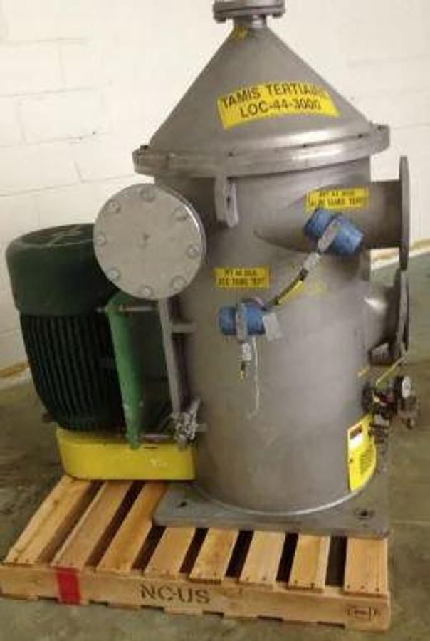 Used VOITH/SULZER STAINLESS STEEL PRESSURE SCREEN MODEL VPS 05