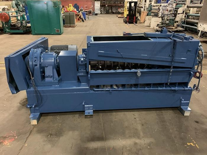Used MAREN MODEL 60 SHREDDER W/ INCLINE CONVEYOR AND DUMPER