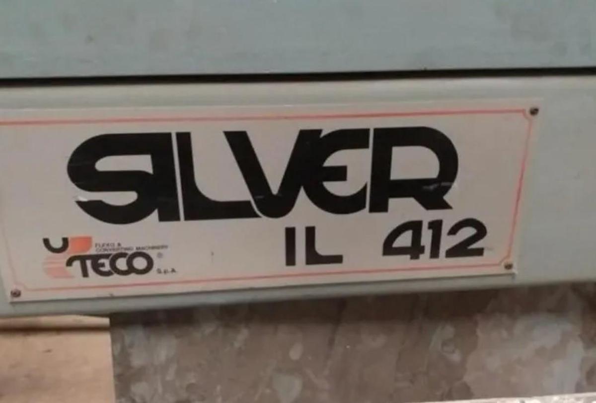 Used 88" WIDE (2250mm) UTECO 4 COLOR STACK PRESS MODEL SILVER 412 IL