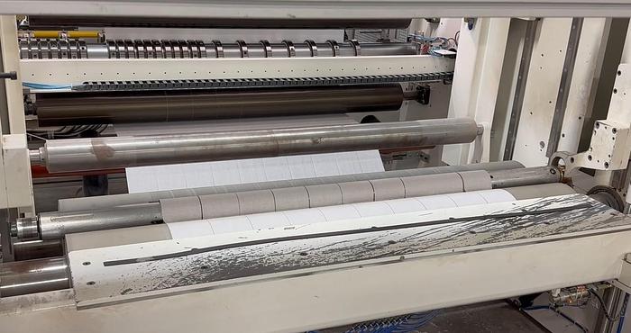 Used 62" WIDE CATBRIDGE TWO DRUM WINDER MODEL 205-50 MANUFACTURED 2019 - PENDING SALE