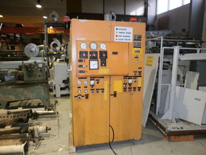 Used 72" (1.85M) AHLSTROM CALENDAR STACK REFURBISHED