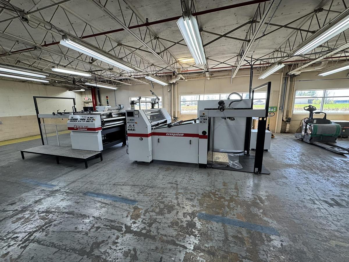 Used 42" x 56" ECOSYSTEM QUICK 106 THERMAL SHEET LAMINATOR - MFG 2022
